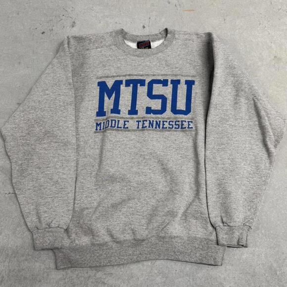 Vintage 90s Middle Tennessee State University Crewneck - Picture 1 of 3